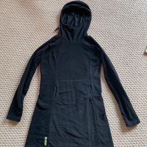 Melanzana Black Fleece Dress